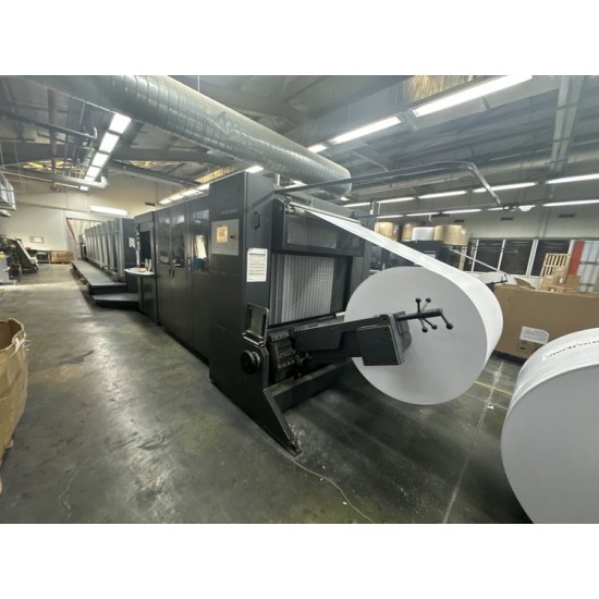 HEIDELBERG SM 102-8-P with BIELOMATIK CutStar 