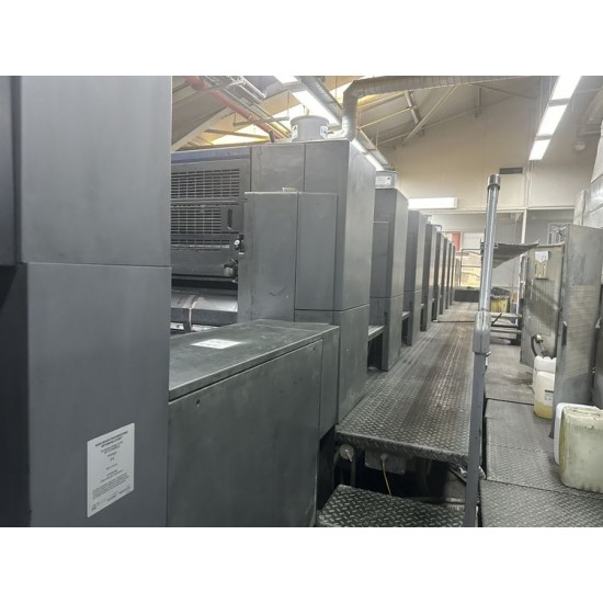 HEIDELBERG SM 102-8-P with BIELOMATIK CutStar 